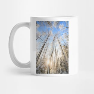 Winter forest Mug